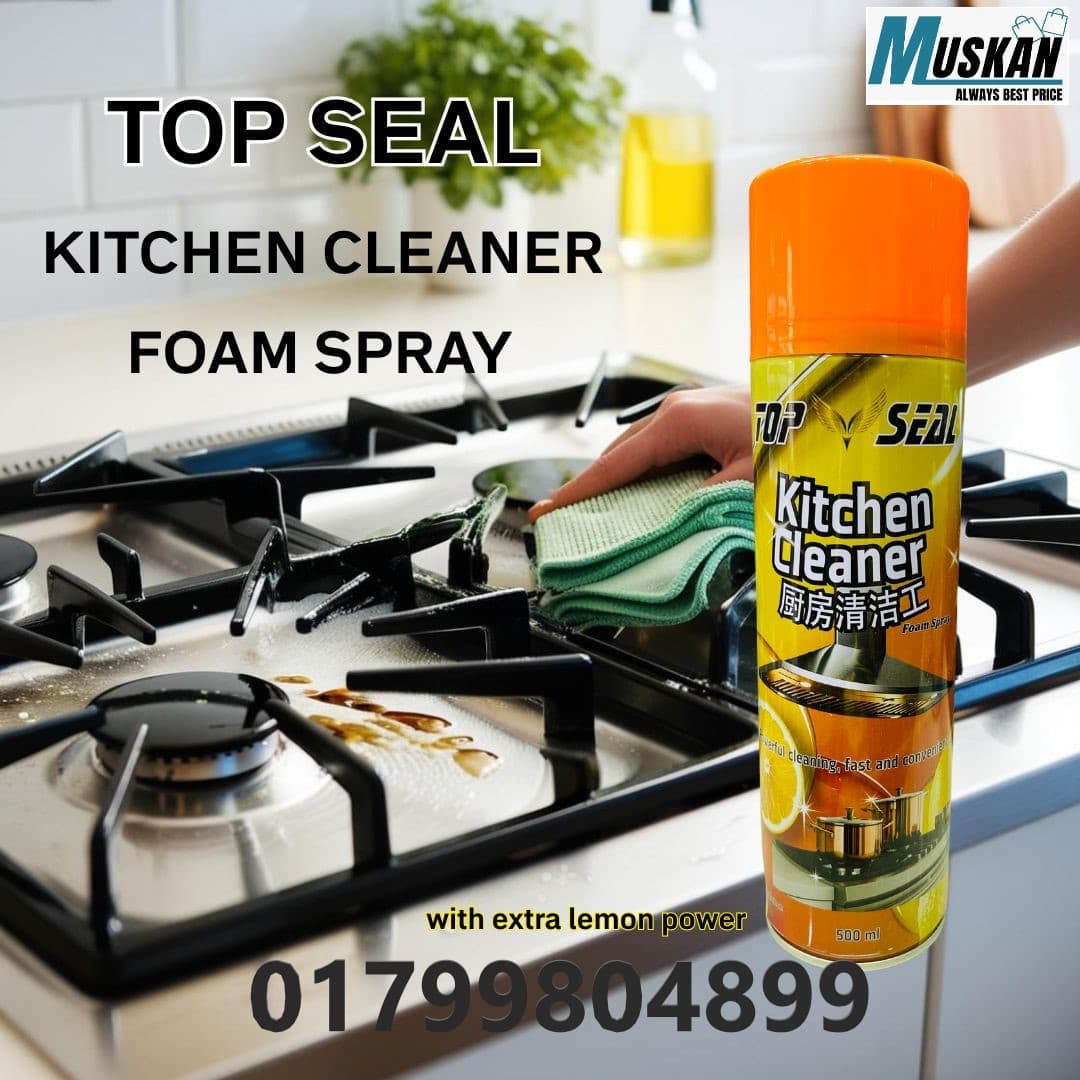 TOP SEAL Kitchen Cleaner Foam Spray